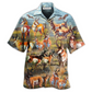 Deer Hawaiian Shirt For Tropical Getaways Outdoor Fun And Everyday Wear