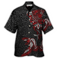 Norse Warrior War Raven Hawaiian Shirt Artwork View For Weekend Travel And Beach Style