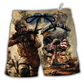 Veteran Americana Beach Shorts For Resort Getaways And Lightweight Summer Style