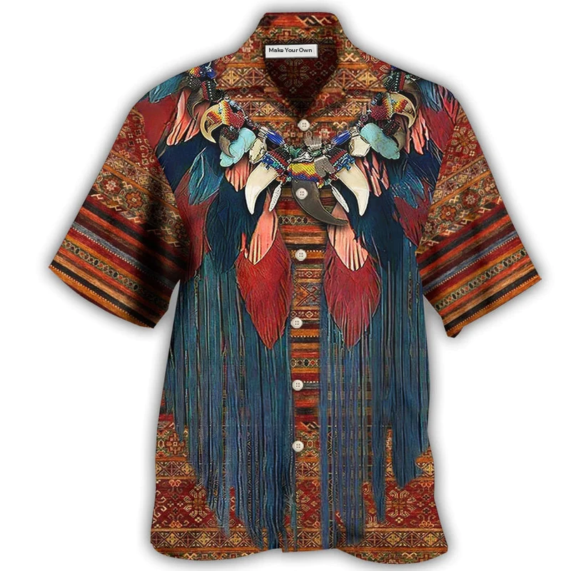 Bohemian Peace Hawaiian Shirt For Warm Weather Adventures And Everyday Comfort