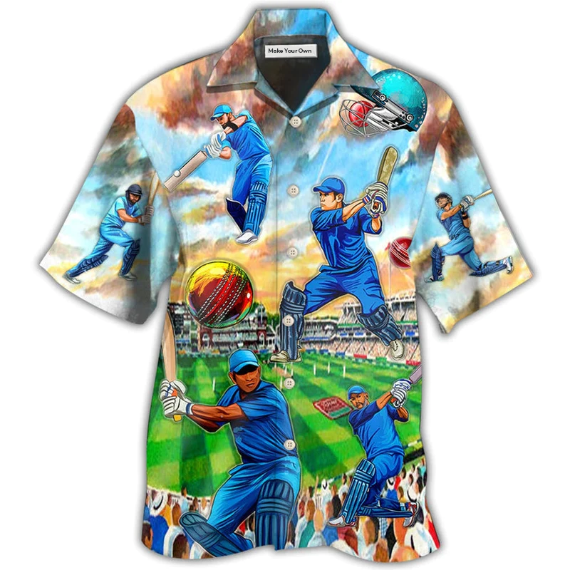 Cricket Hawaiian Shirt For Summer Travel Coastal Events And Thoughtful Gift Giving