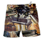Music Once A Pianist Always A Pianist Hawaiian Beach Shorts For Beach Days And Casual Style