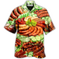 Dog Food Hot Salad Hawaiian Shirt Pattern Detail For Vacation Travel And Daily Wear