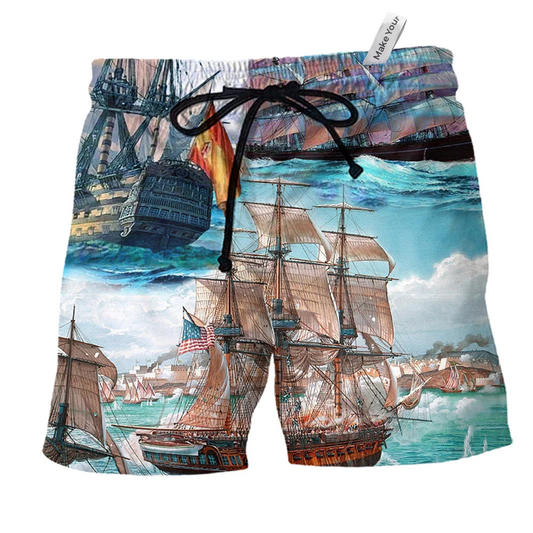 Sailing Beach Shorts For Weekend Travel And Bright Seasonal Outfits