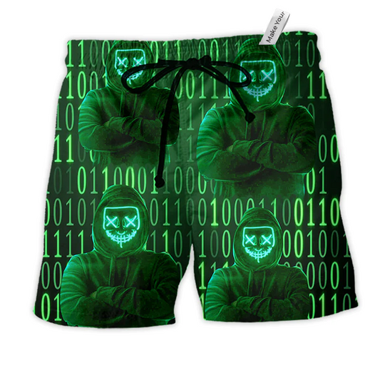 Hacker Beach Shorts For Coastal Adventures And Bright Seasonal Outfits