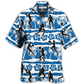 Tropical Floral Netball Beach Hawaiian Shirt Design Detail For Beach Days And Holiday Travel
