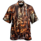 Carpenter Hawaiian Shirt For Coastal Vacations Warm Weather Events And Daily Style