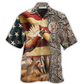 Hunting Pheasant American Hawaiian Shirt For Coastal Adventures And Warm Weather Wear