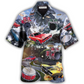 Car Muscle Drum Racing Music Hawaiian Shirt For Poolside Relaxation And Sunny Getaways