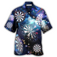 Galaxy Darts Hawaiian Shirt For Resort Holidays Beach Travel And Relaxed Casual Fashion