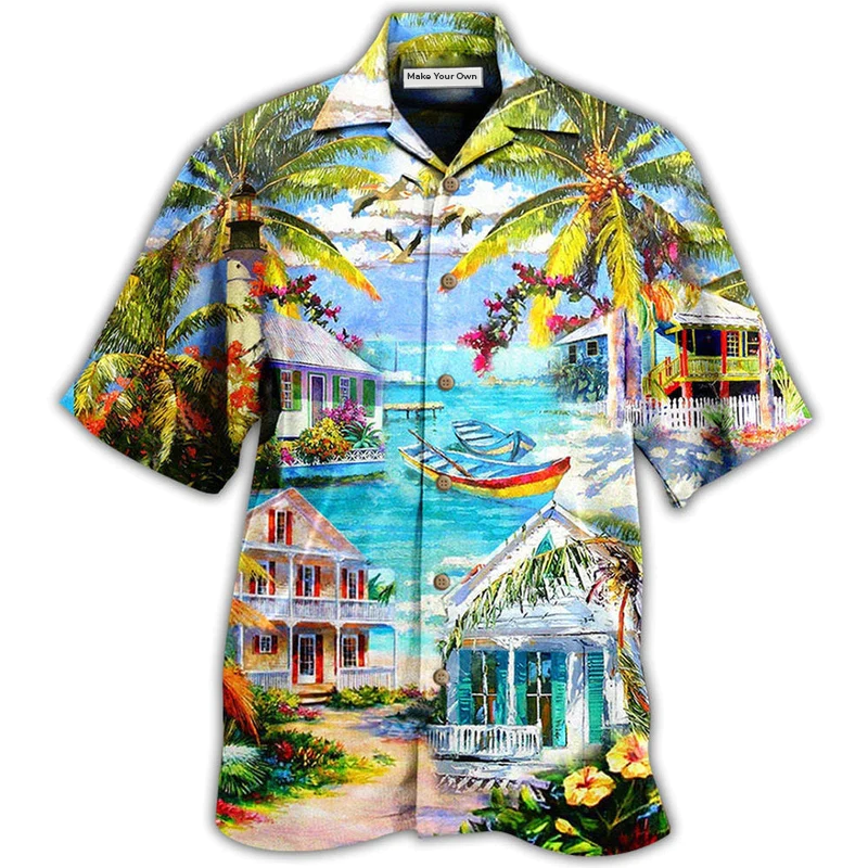 Vacation Beach Summer Chill Hawaiian Shirt For Poolside Relaxation And Sunny Getaways