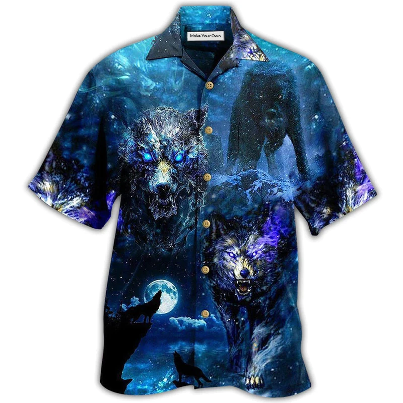 Wolf Kill Run Fast Hawaiian Shirt For Warm Weather Adventures And Everyday Comfort