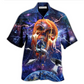 Galaxy Skull Hawaiian Shirt For Island Trips Summer Gatherings And Comfortable Daily Wear
