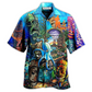 Tiki Ocean Hawaiian Shirt For Beach Parties And Weekend Getaways