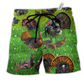 Turkey Life Is Better With Animals Hawaiian Beach Shorts For Relaxed Warm Weather Wear
