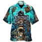 Scuba Diving Outdoor Passion Hawaiian Shirt Tropical Styling View For Warm Weather Events