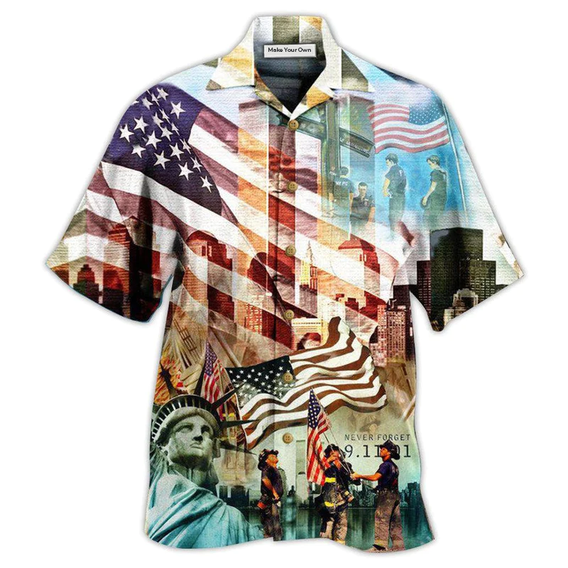 American Forgotten Tower Challenge Statue Liberty Hawaiian Shirt For Summer Events And Casual Outdoor Wear