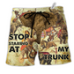 Elephant Amazing Circus Show Hawaiian Print Beach Shorts For Sunny Getaways And Gifting