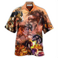 Bohemian Vintage Horses Spirit American Hawaiian Shirt Design View For Resort Travel And Thoughtful Gifting