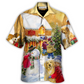 Christmas Animals Town Hawaiian Shirt All Over Print Detail For Outdoor Gatherings