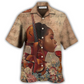 Music Easily Distracted Wine Hawaiian Shirt Pattern View For Relaxed Warm Weather Outfits
