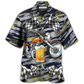 Beer Motocycles Maybe People Hawaiian Shirt For Vacation Days And Relaxed Coastal Outings