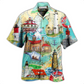 Lighthouse Cruise Hawaiian Shirt For Resort Getaways And Comfortable Summer Activities