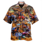 Horse Harness Racing Races Hawaiian Shirt For Vacation Days And Relaxed Coastal Outings