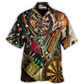 Coastal Dart Activity Hawaiian Shirt Detailed Pattern View For Island Holidays