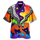 Colorful Dragon Galaxy Hawaiian Shirt For Warm Weather Adventures And Everyday Comfort