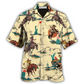 Cowboy Desert Hawaiian Shirt For Beach Parties And Weekend Getaways