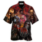 Skull Hawaiian Shirt For Island Trips Summer Gatherings And Comfortable Daily Wear
