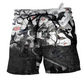 Halloween Cat Beach Shorts For Resort Getaways And Everyday Comfort