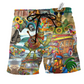 Hippie Beach Shorts For Casual Day Trips And Easy Warm Weather Wear