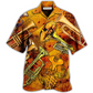 Saxophone Music Happiness Amazing Hawaiian Shirt Pattern View For Lightweight Everyday Style