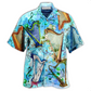 Harp Hawaiian Shirt For Resort Holidays Beach Travel And Relaxed Casual Fashion