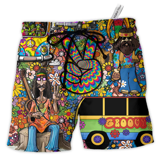 Hippie Floral Beach Shorts For Beach Days And Thoughtful Gift Giving