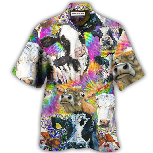 Cow Easily Distracted Cows Hawaiian Shirt For Poolside Relaxation And Sunny Getaways