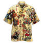 Samurai Perceive Seen Eye Hawaiian Shirt For Summer Events And Casual Outdoor Wear