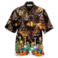 Guitar Christmas Yes Amazing Hawaiian Shirt Artwork Detail For Resort Trips And Outdoor Activities