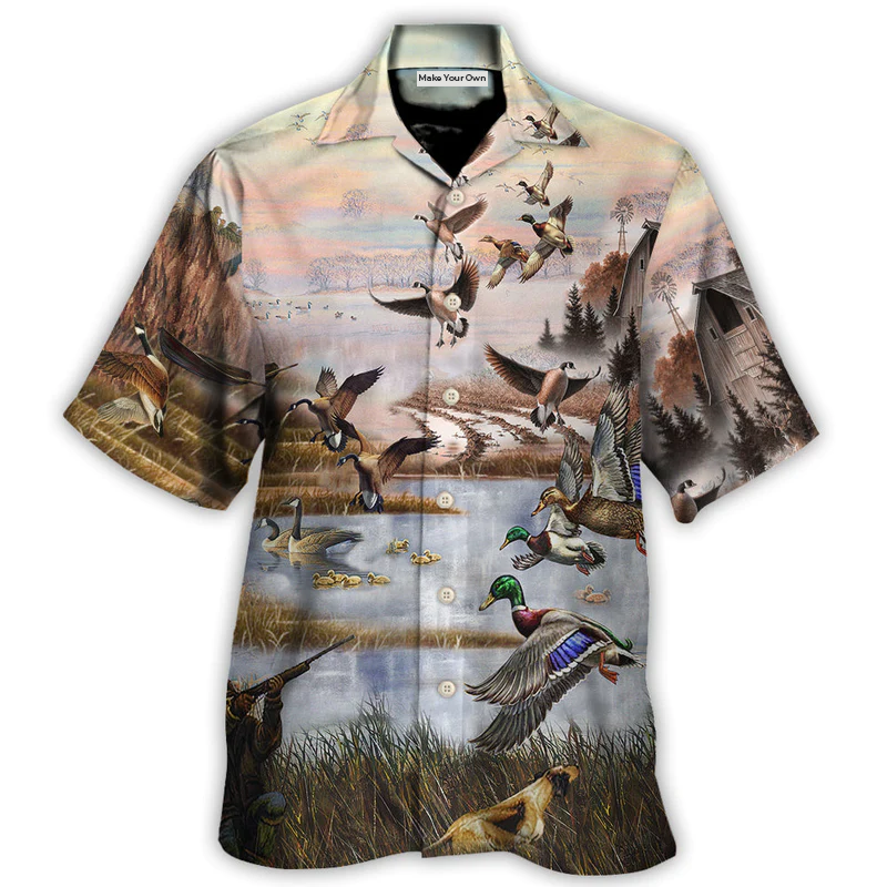 Duck Still Play Goose Hawaiian Shirt For Resort Getaways And Comfortable Summer Activities