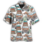 Tropical Classic Car Hawaiian Shirt For Island Holidays Summer Parties And Casual Outdoor Wear