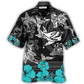 Shark Amazing Hawaiian Shirt Artwork View For Coastal Escapes And Resort Style