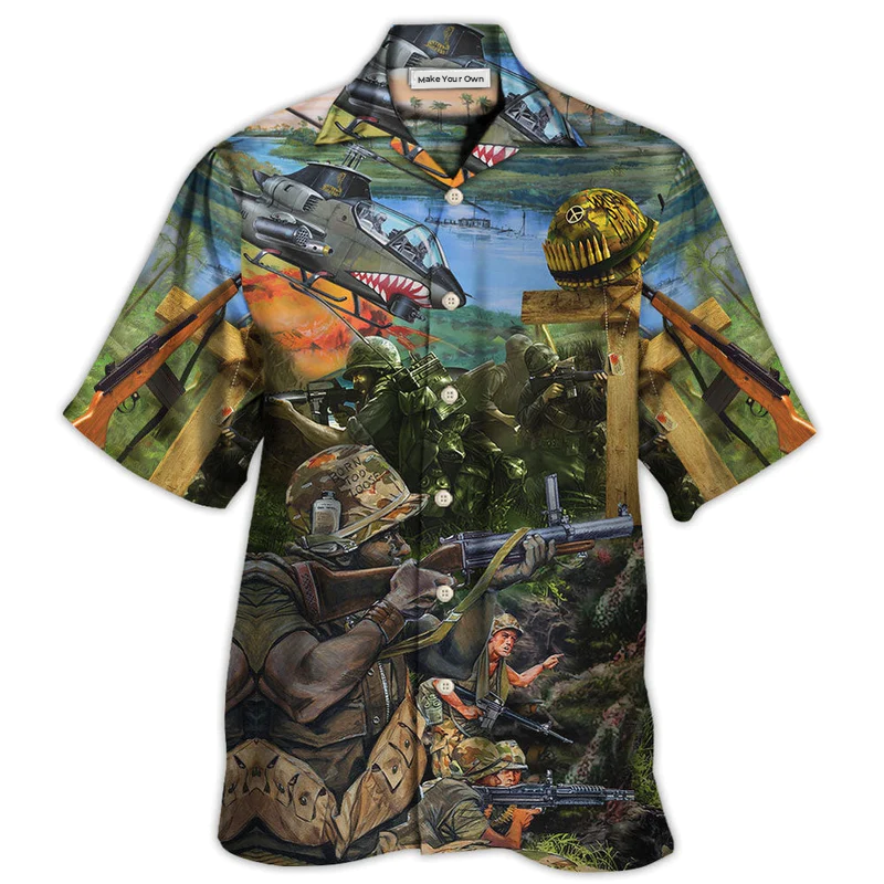 Helicopter Veteran Respect Honorand Gratitude Hawaiian Shirt For Summer Vacation And Beach Travel
