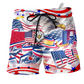 Americana Eagle Beach Shorts For Oceanfront Escapes And Comfortable Daily Use