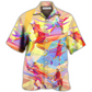 Tennis Beautiful Hawaiian Shirt Artwork Detail For Tropical Trips And Casual Outings