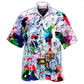 Music Notes Hawaiian Shirt For Island Holidays Summer Parties And Casual Outdoor Wear