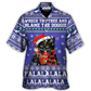 Black Cat Wreck Tree Christmas Hawaiian Shirt For Coastal Adventures And Warm Weather Wear