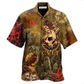 Skull Hawaiian Shirt For Tropical Parties Vacation Travel And Casual Summer Style