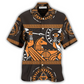 Ancient Warrior Hawaiian Shirt For Island Vacation Beach Days And Thoughtful Gifting